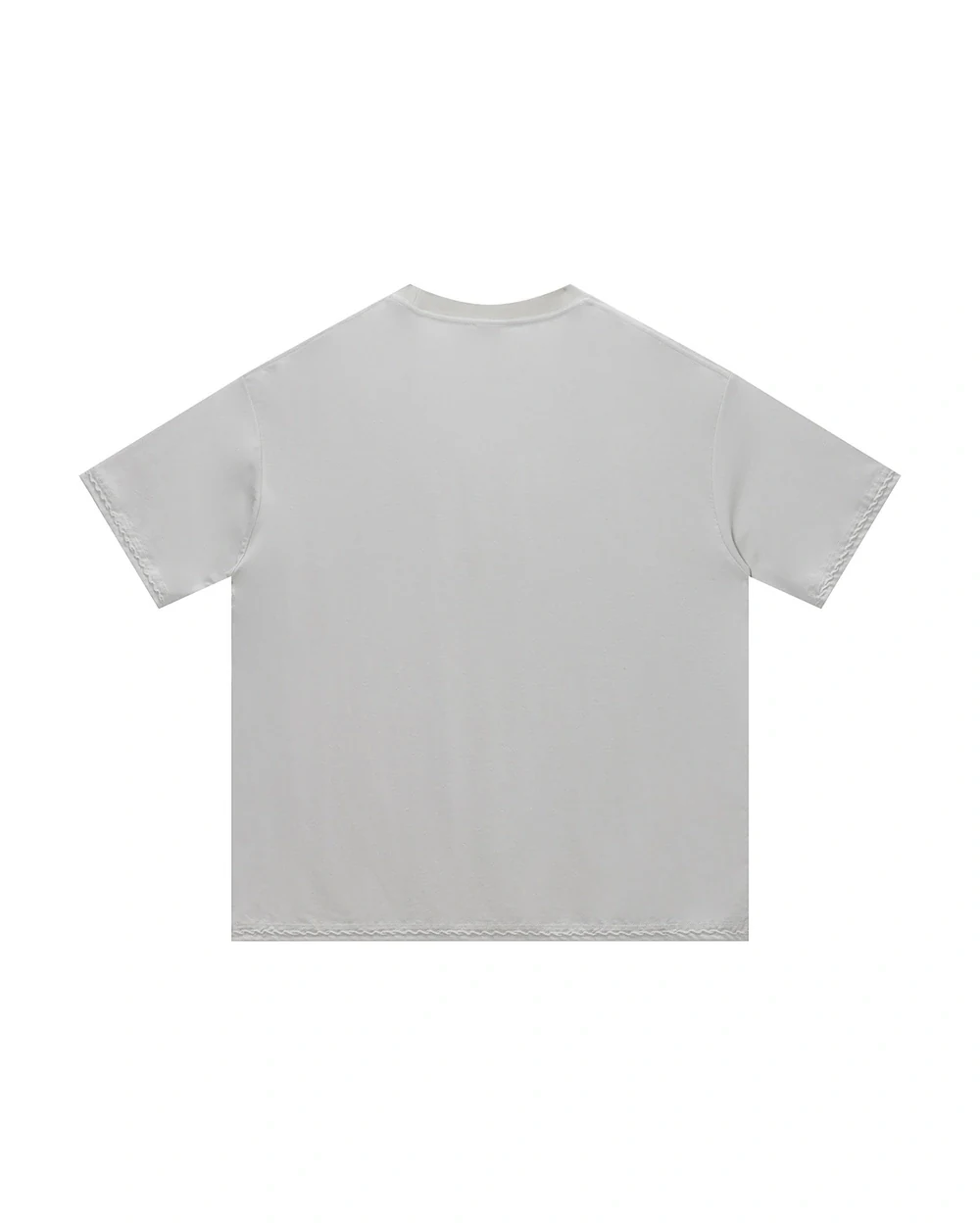 Blaker back garment view in Moon Rock Grey