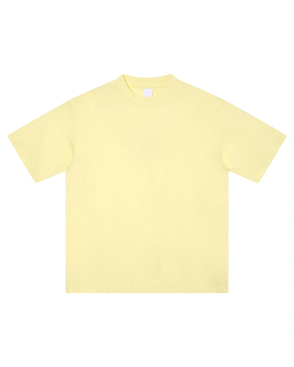 Driov Inspire Tee front garment view in Light Yellow