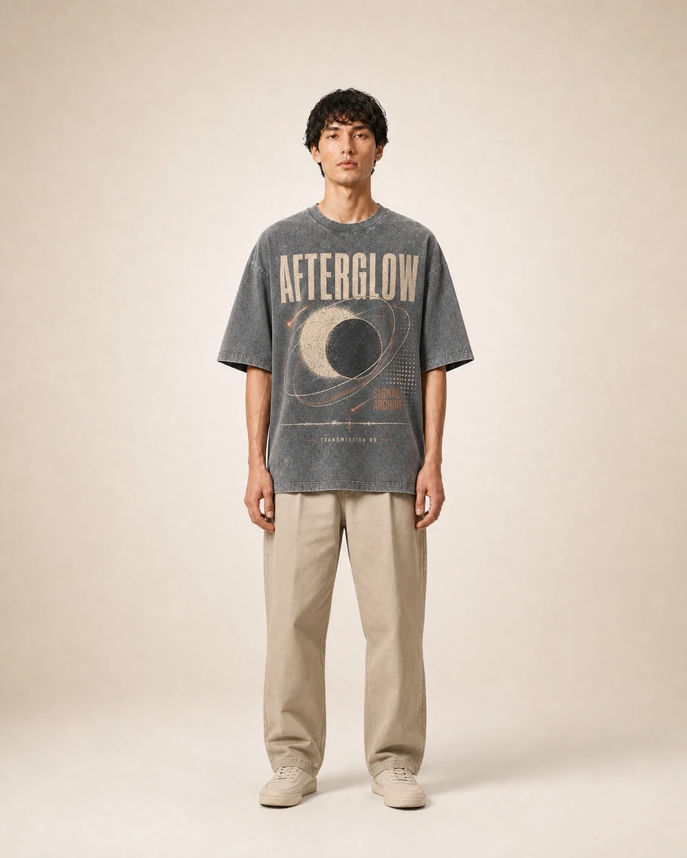 Afterglow in Mid Grey shown in a product view