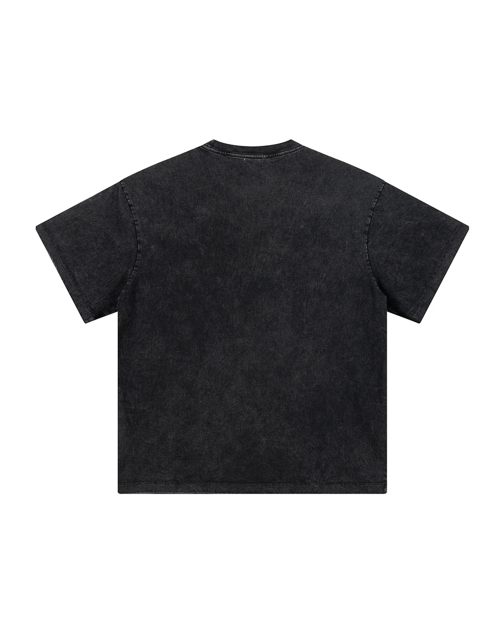 Afterglow back garment view in Snow-Wash Black