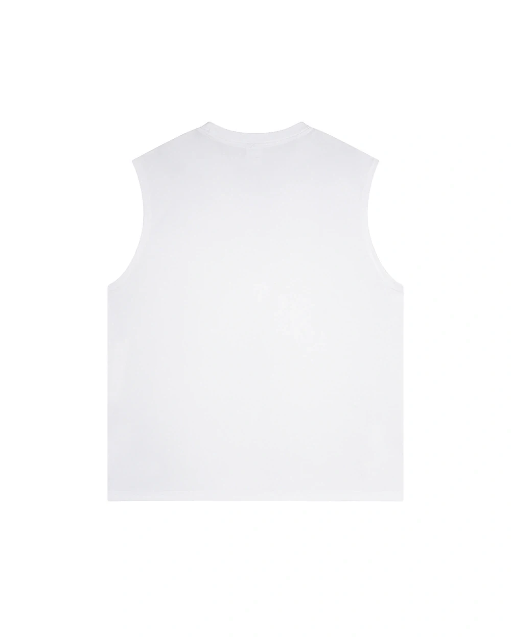 Court back garment view in White