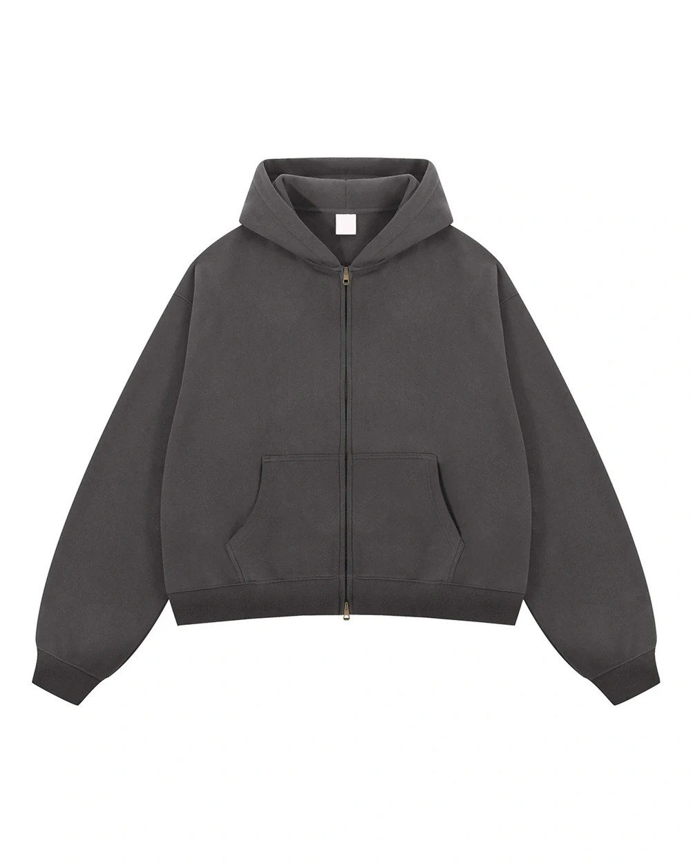 Vault front garment view in Dark Grey