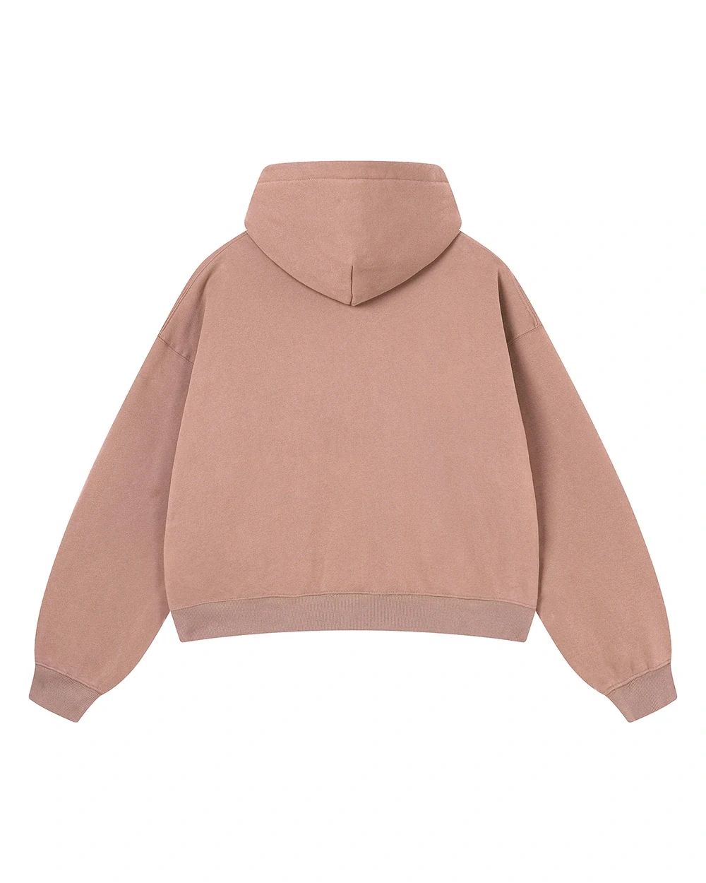 Cropbox back garment view in Dusty Pink