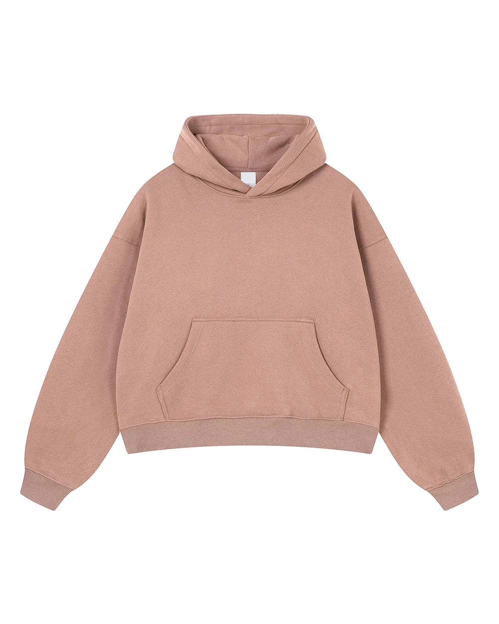 Cropbox front garment view in Dusty Pink