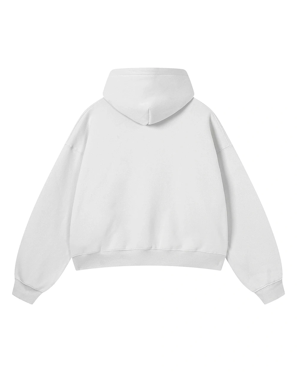 Cropbox back garment view in Off White