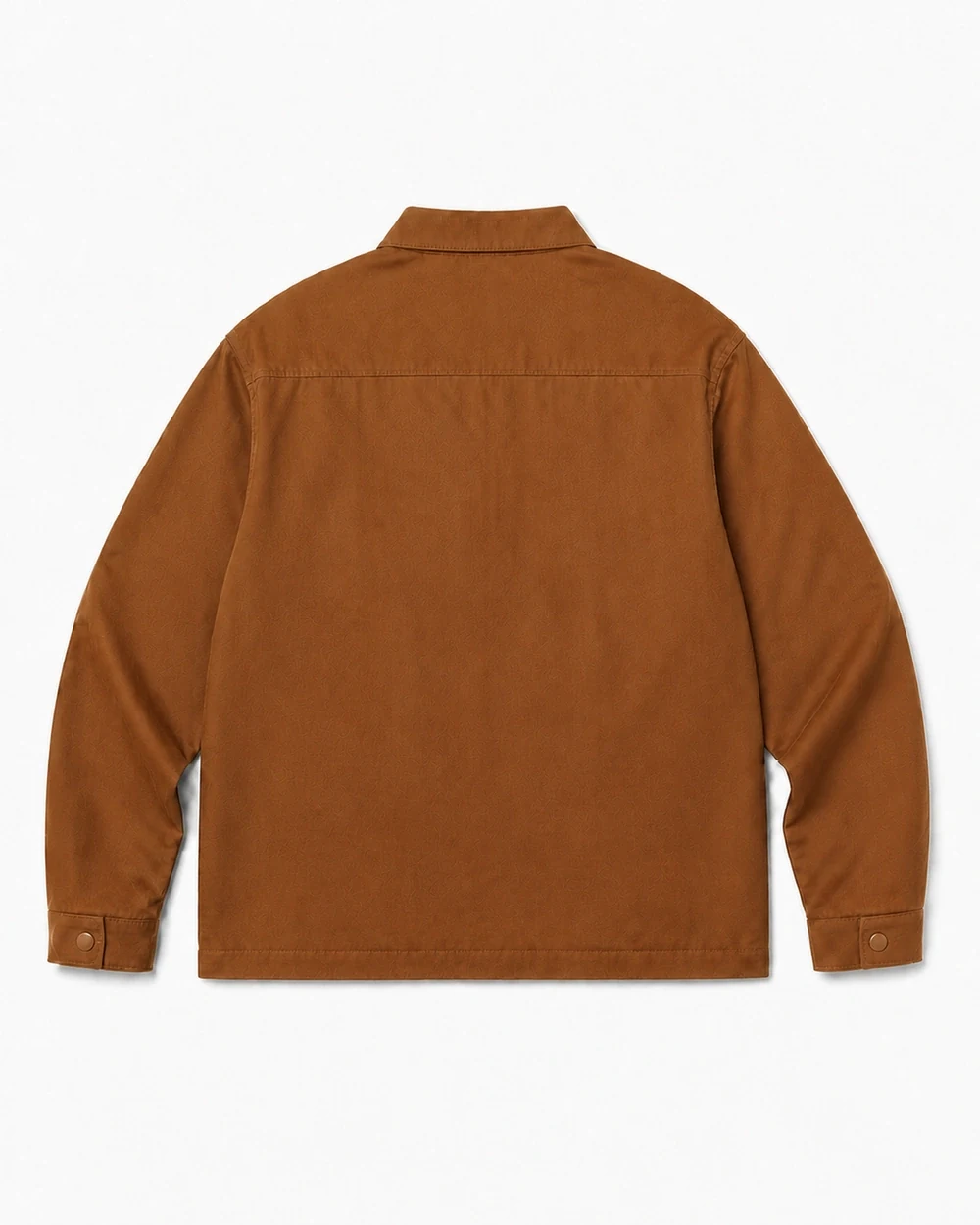 Frame Coach back garment view in Rust Brown