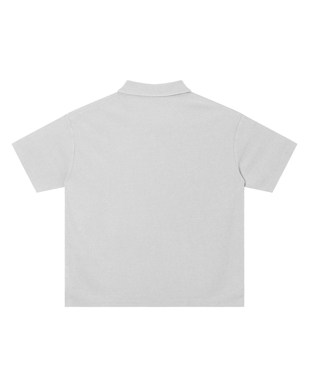 Cove back garment view in Washed Oyster Grey