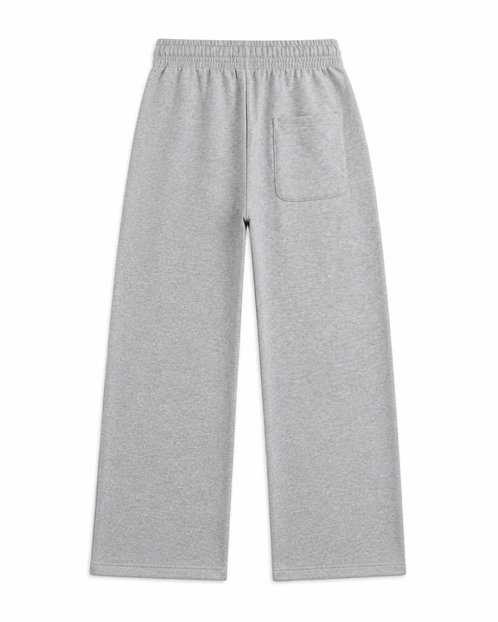 Arc back garment view in Heather Grey