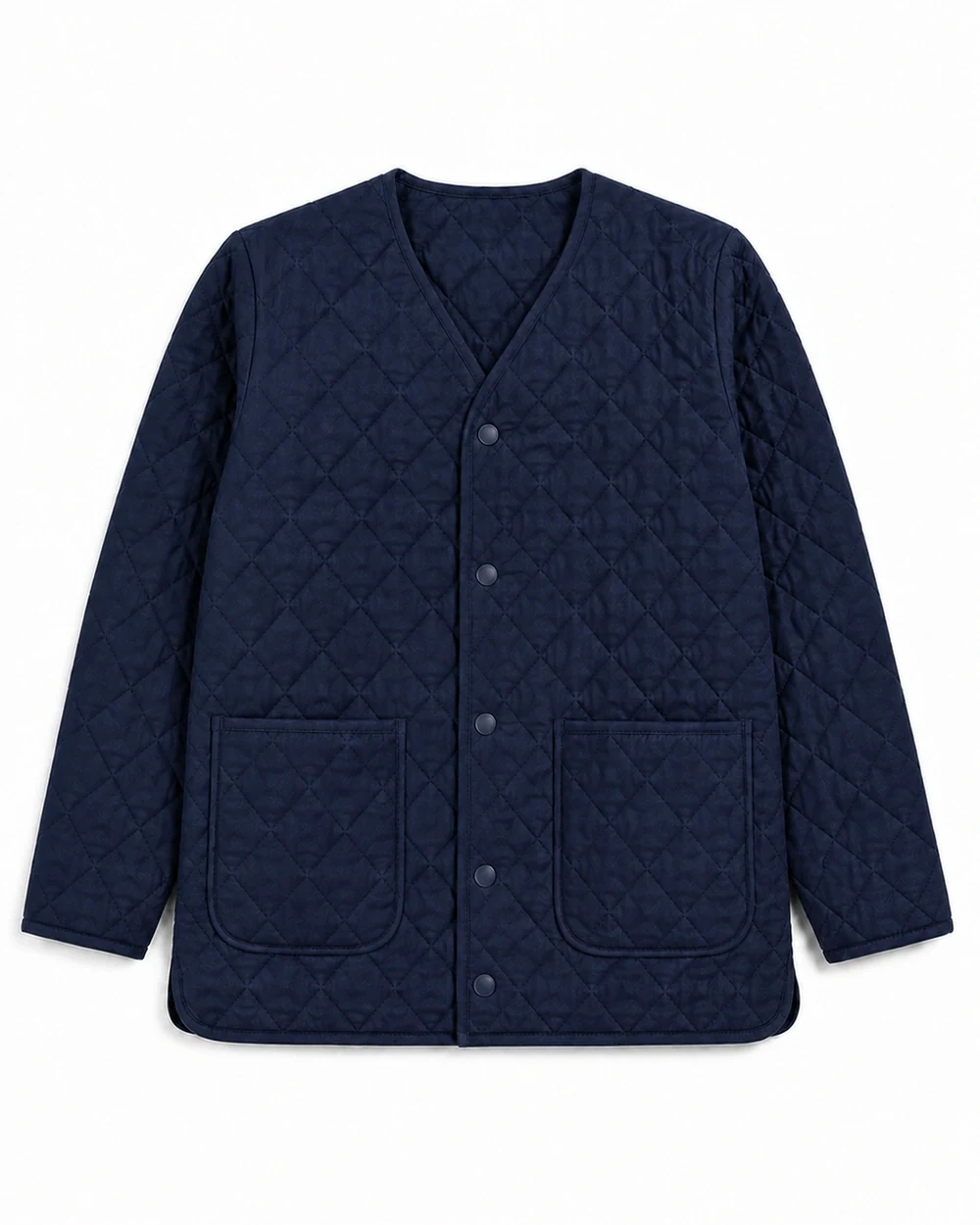 Lattice Liner front garment view in Deep Navy