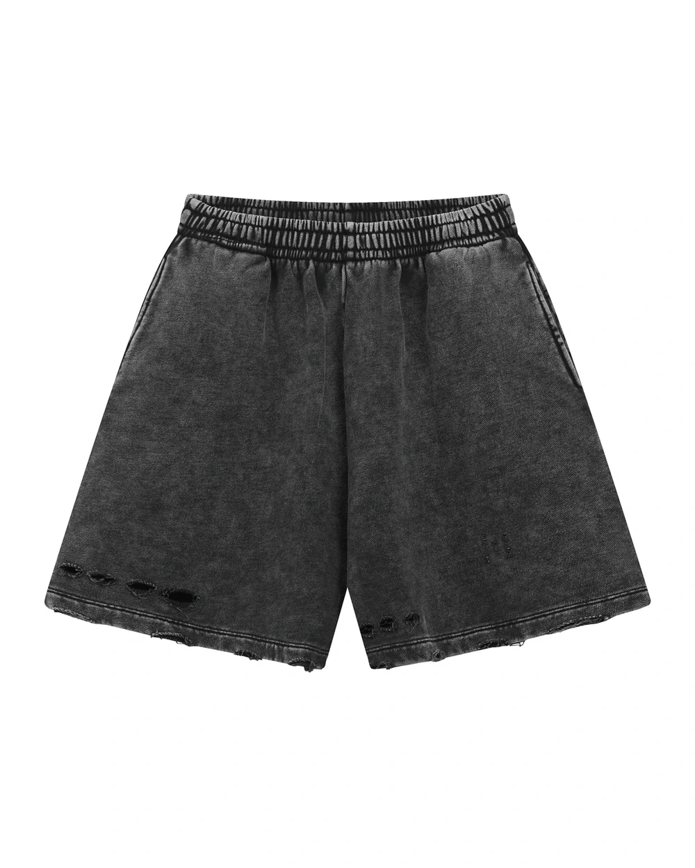 Rift front garment view in Waxed Black