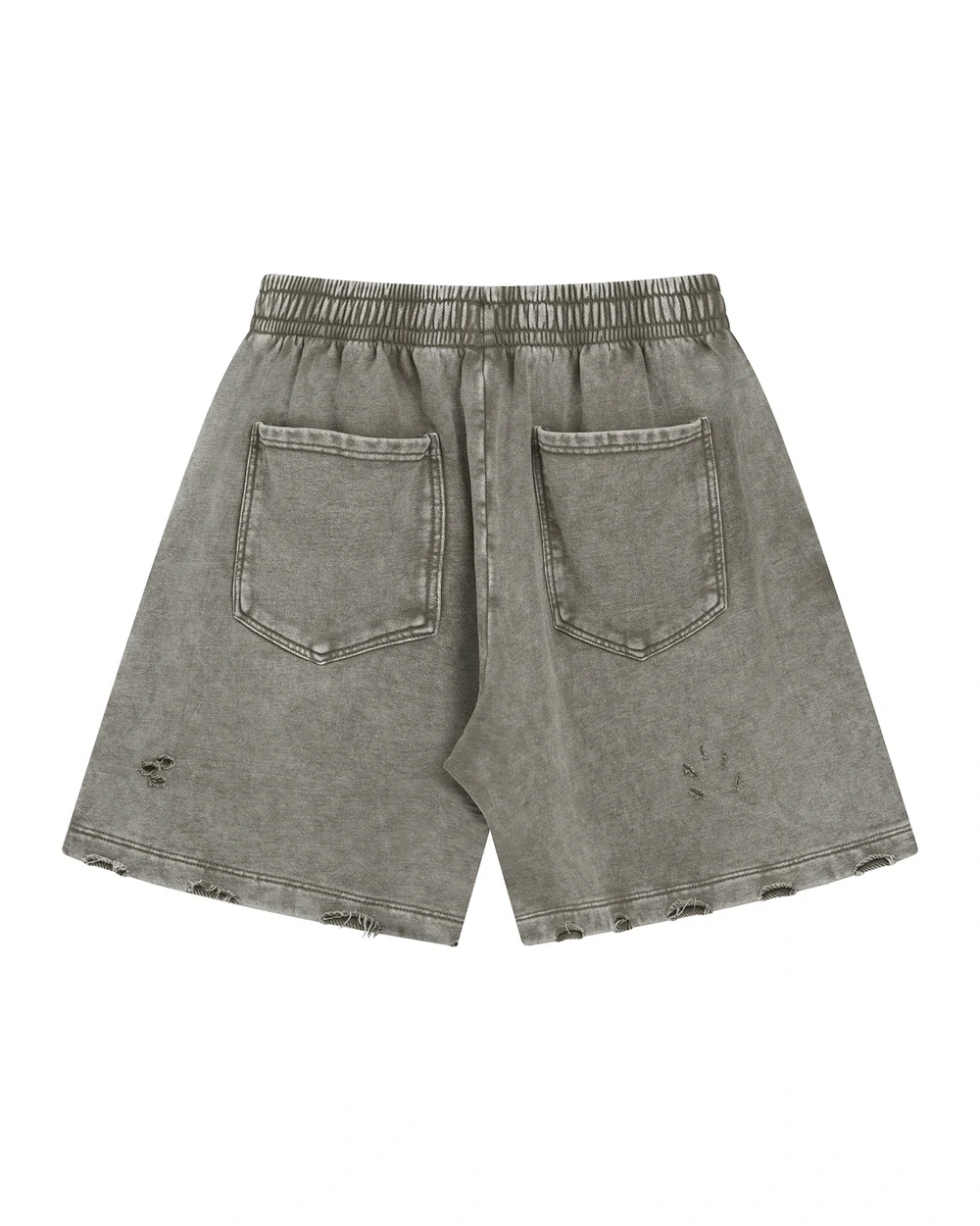 Rift back garment view in Waxed Grey Green