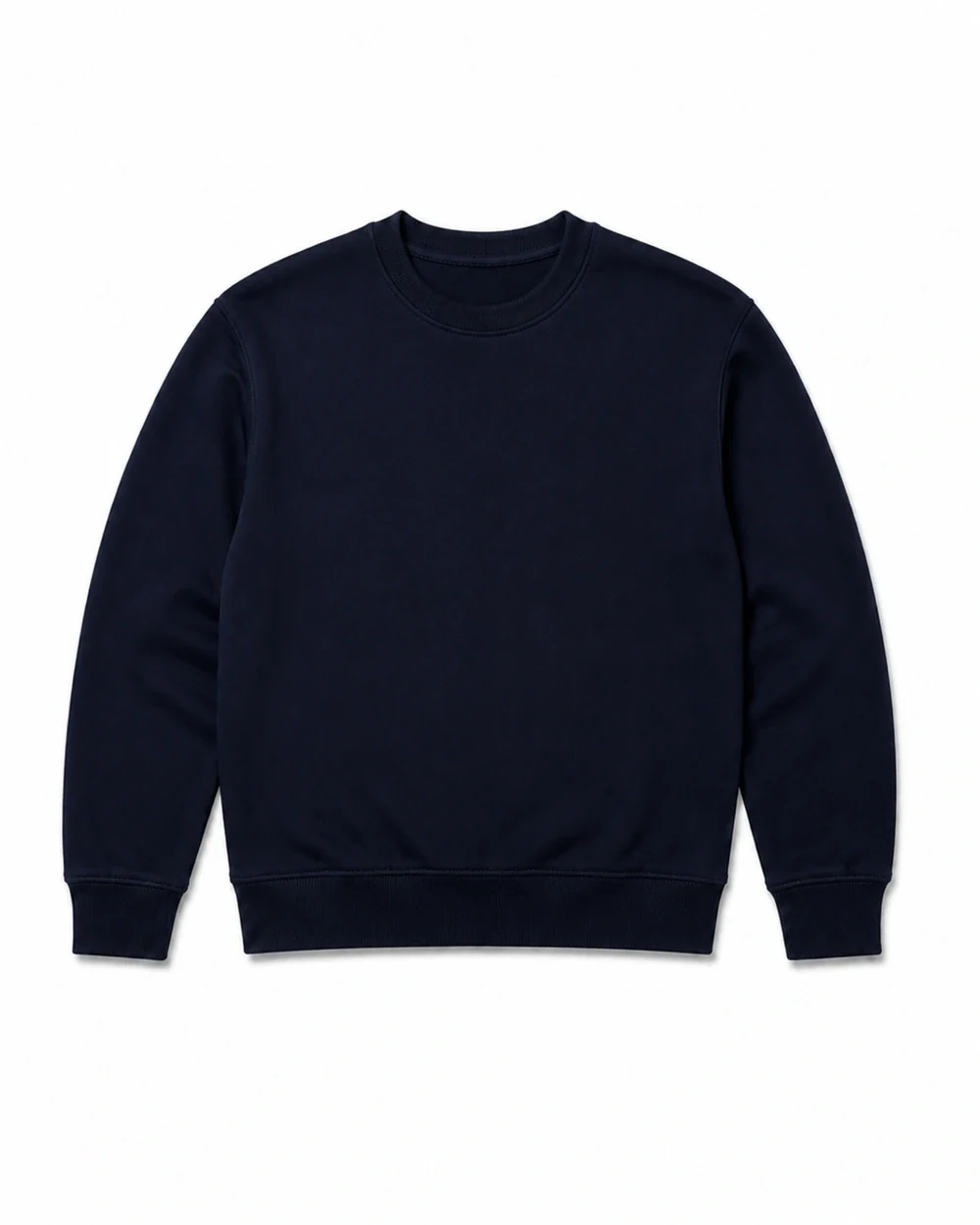Inspire Crew front garment view in French Navy