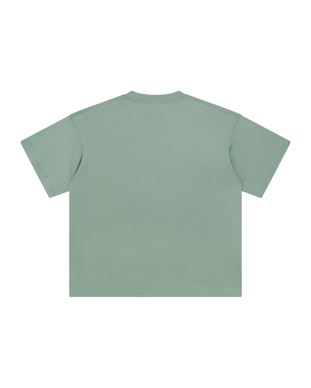 Creator back garment view in Fog Green