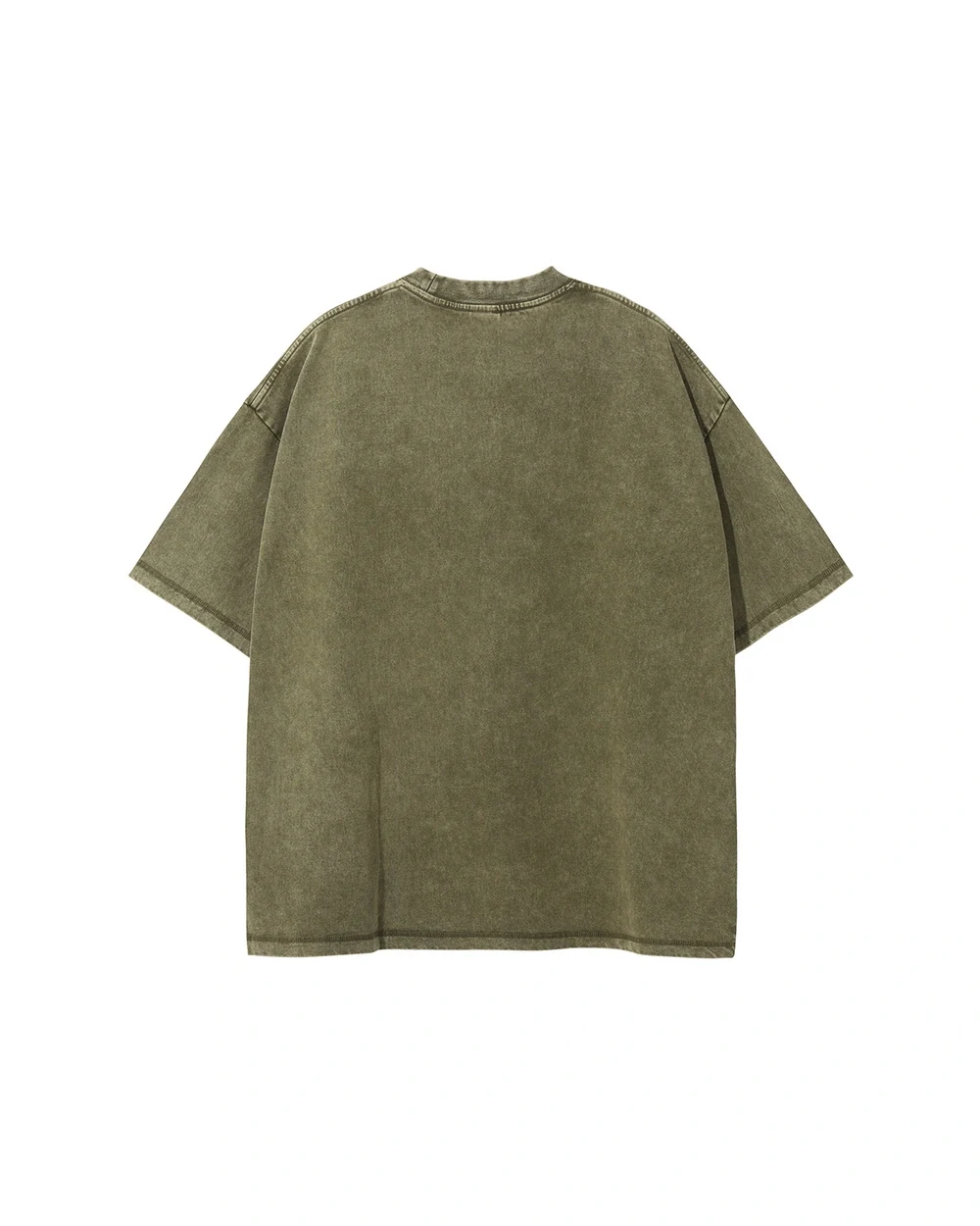 Crafter Vintage back garment view in Waxed Grey Green