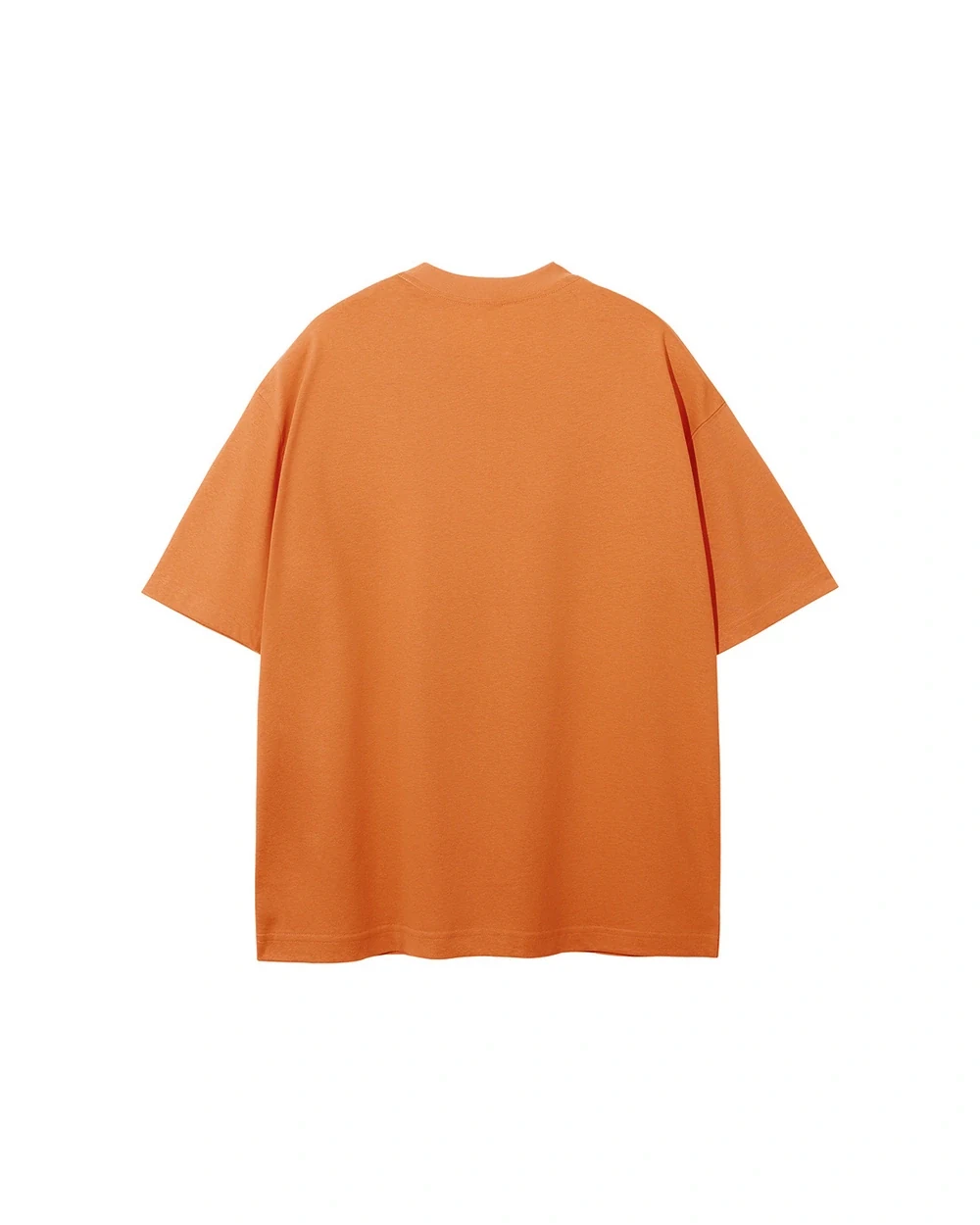 Driov Nova back garment view in Flame Orange