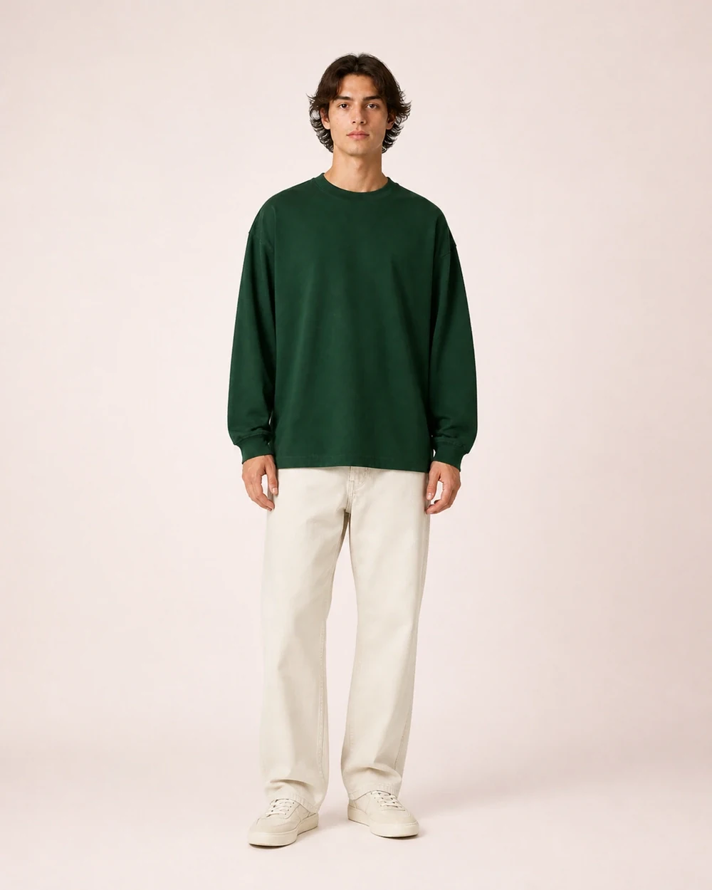Creator 2.0 Long Sleeve in Forest Green shown in a product view