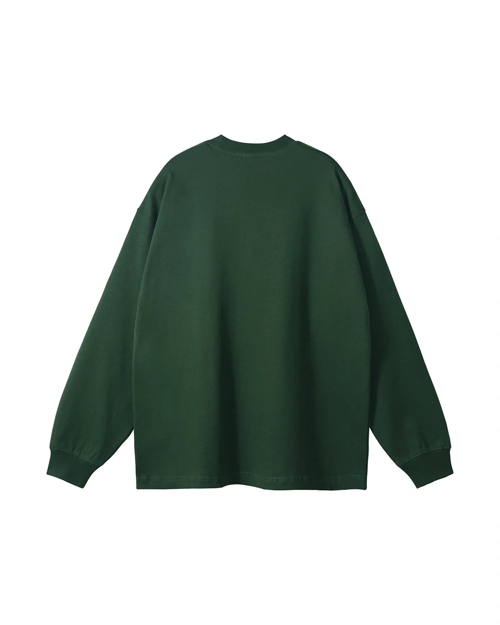 Creator 2.0 Long Sleeve back garment view in Forest Green