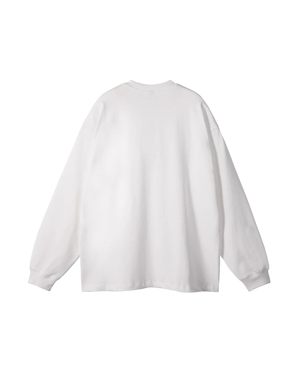 Creator 2.0 Long Sleeve back garment view in White