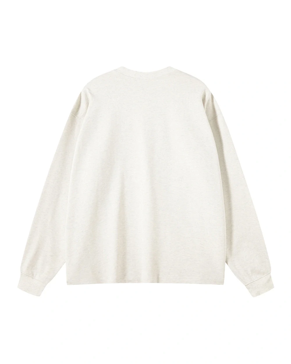 Crafter back garment view in Oatmeal Grey