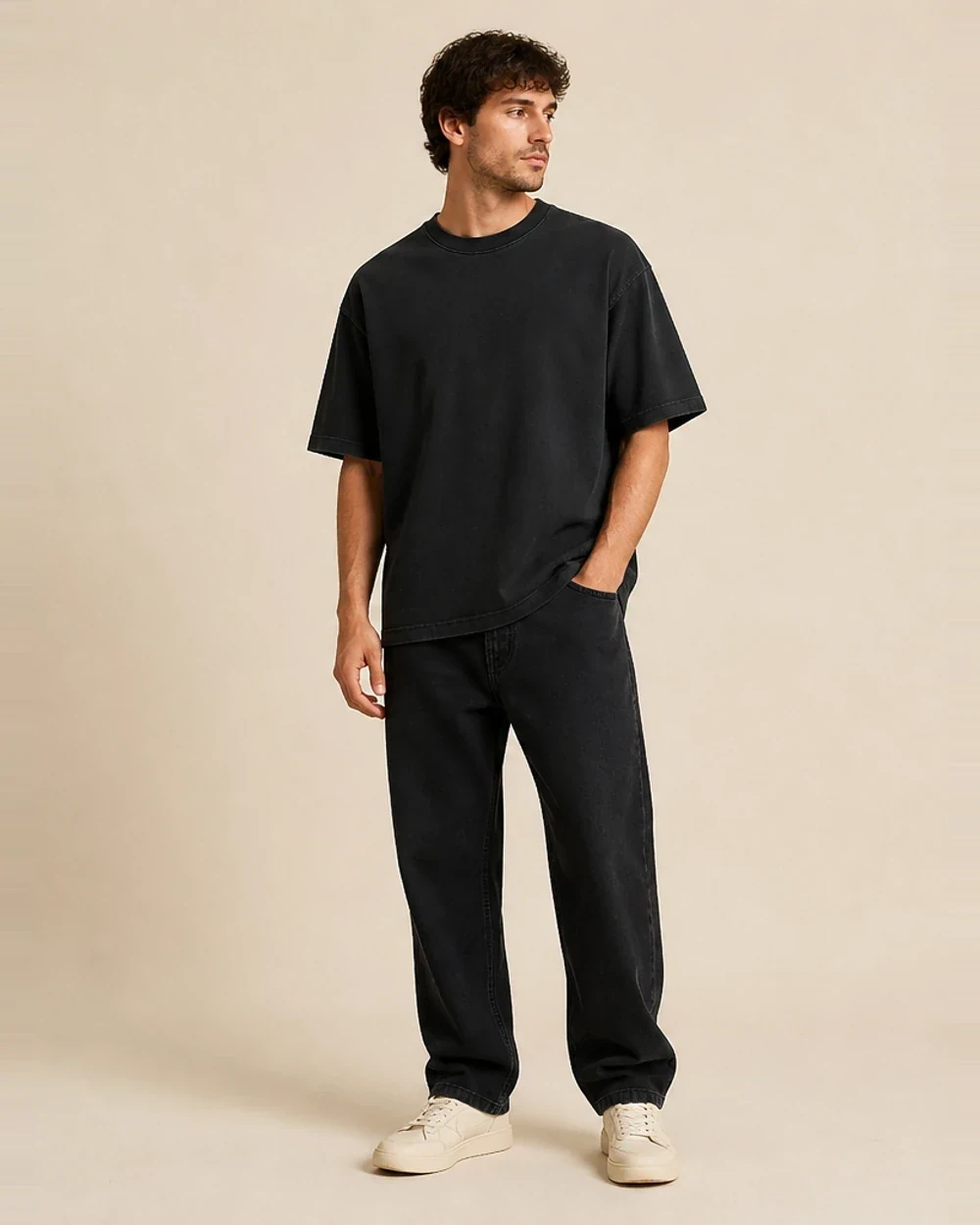 Hipster Tee shown on a model