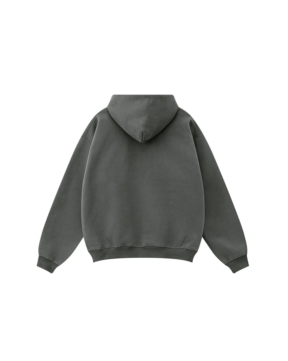 Transit back garment view in Dark Grey
