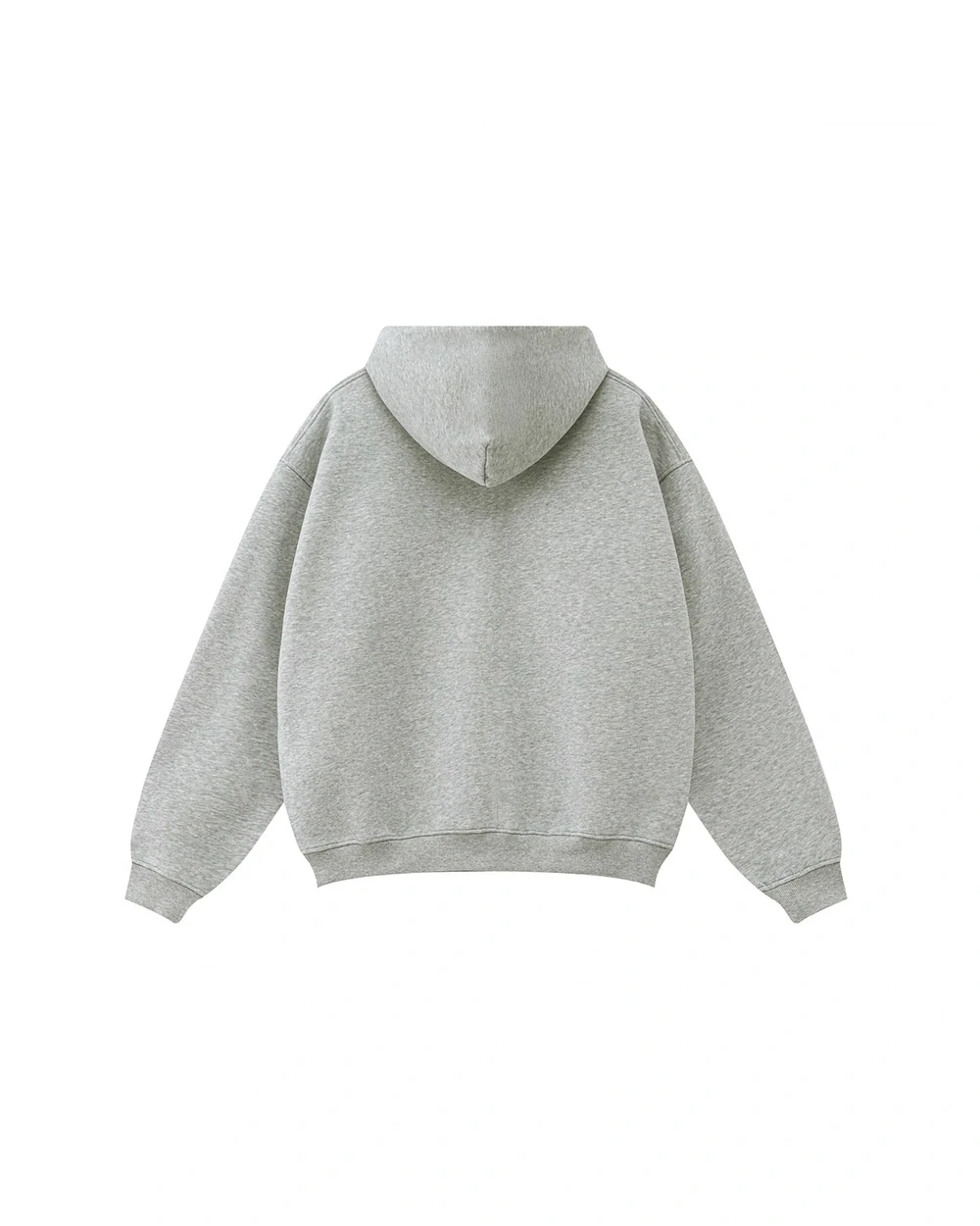 Transit back garment view in Heather Grey