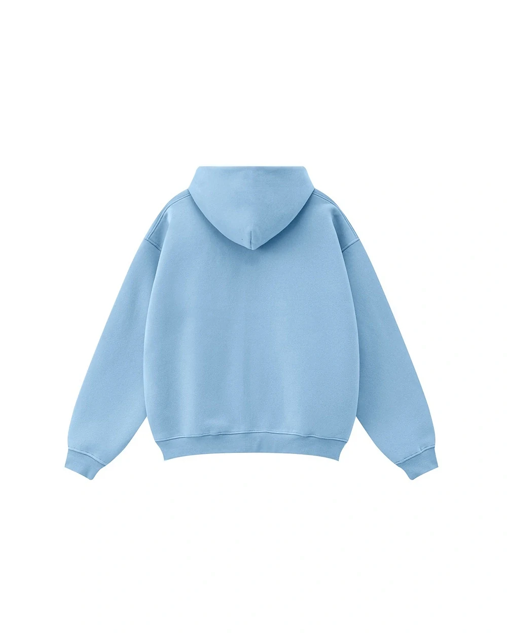 Transit back garment view in Medium Blue