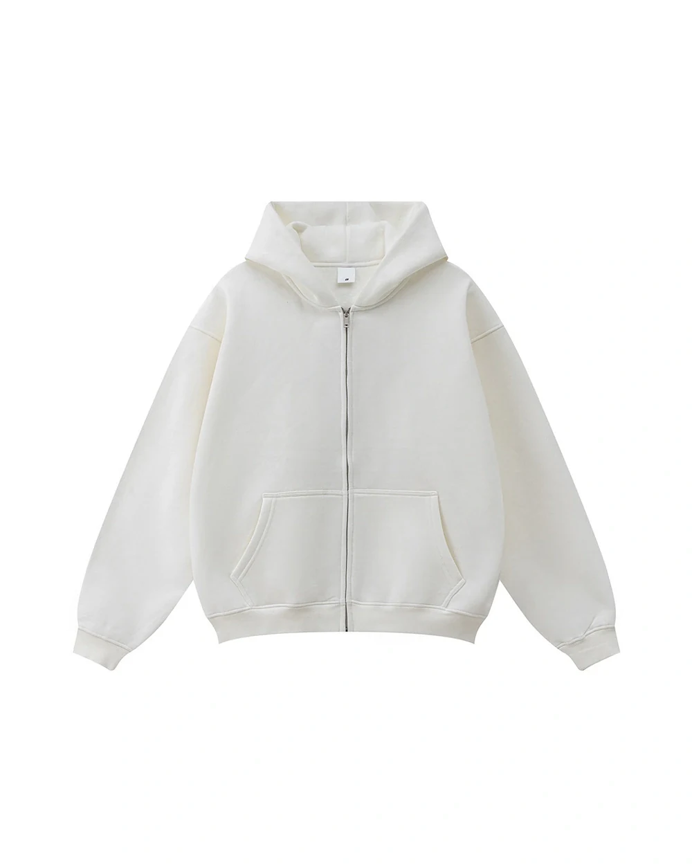 Transit front garment view in White