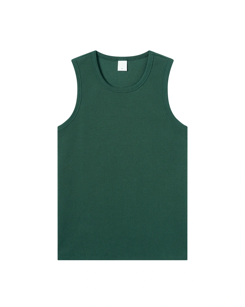 Contour front garment view in Forest Green