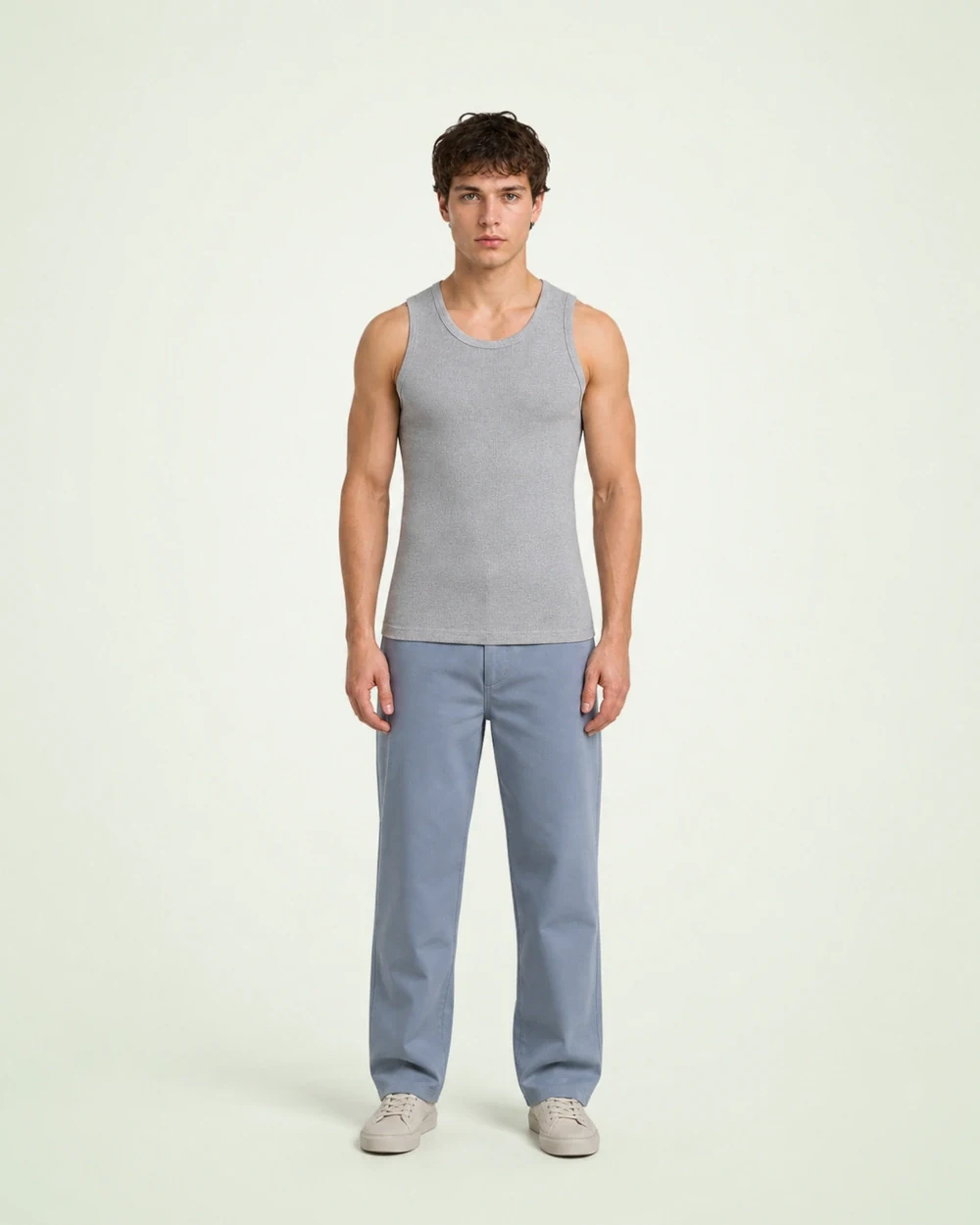 Contour in Heather Grey shown in a product view