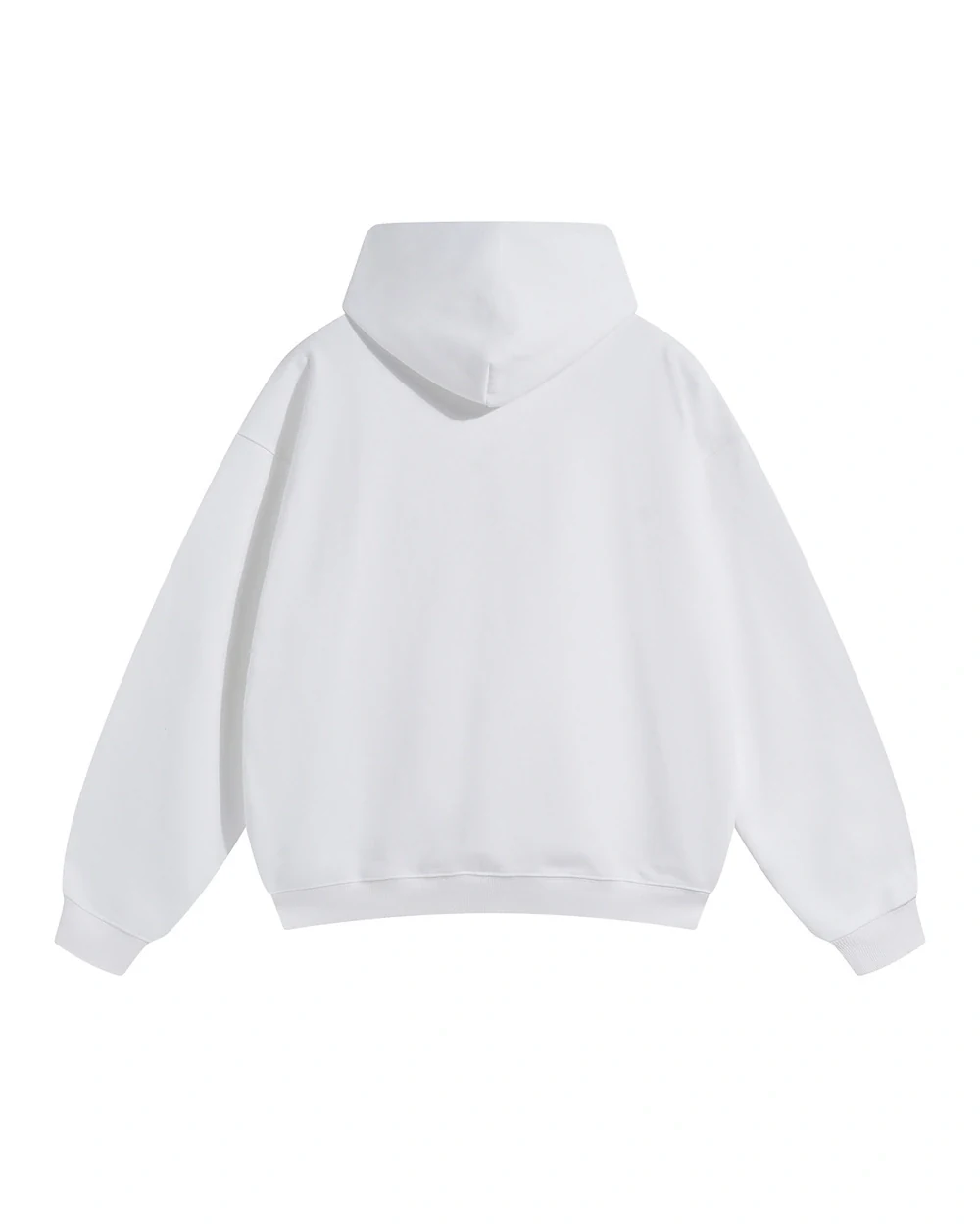 Foundation Set back garment view in White