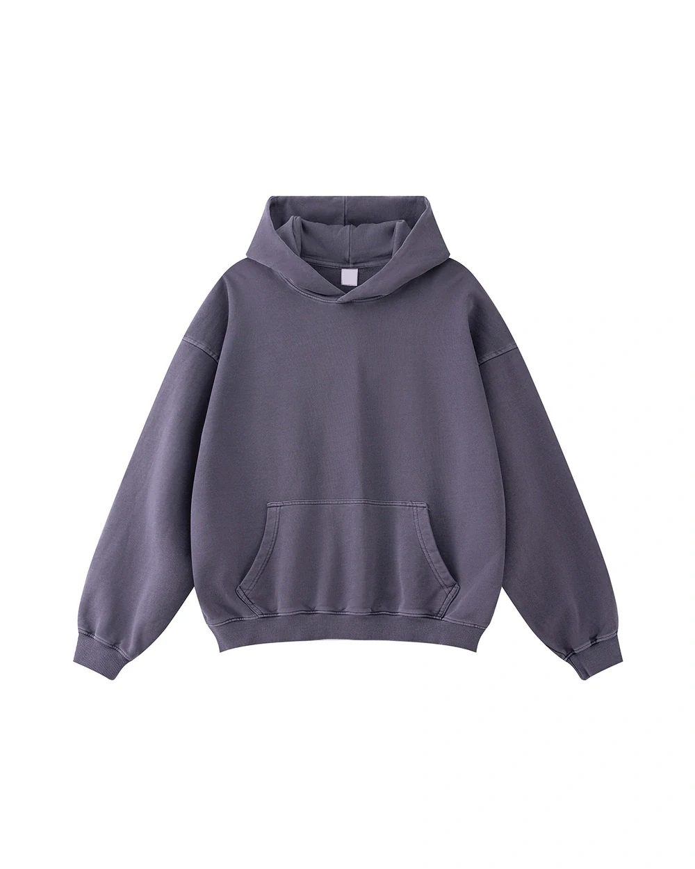 Washed Form front garment view in Grape Purple