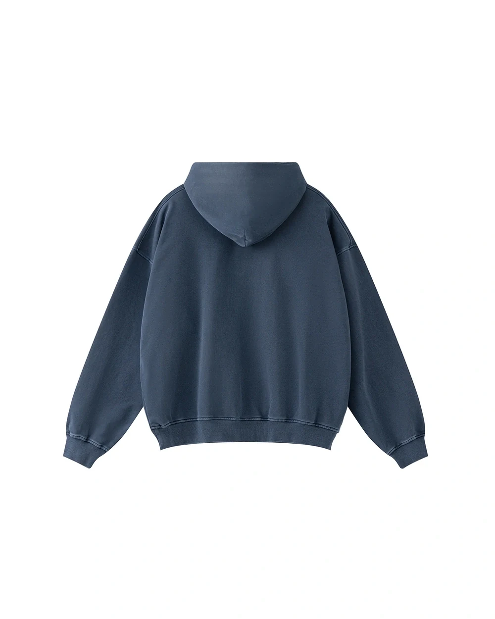 Washed Form back garment view in Royal Blue