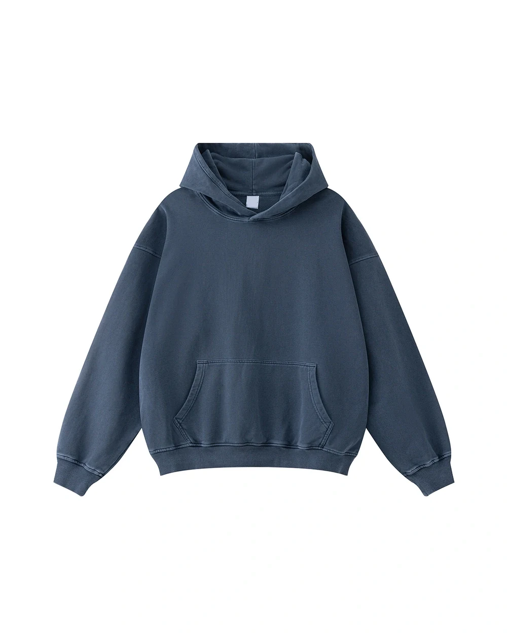 Washed Form front garment view in Royal Blue