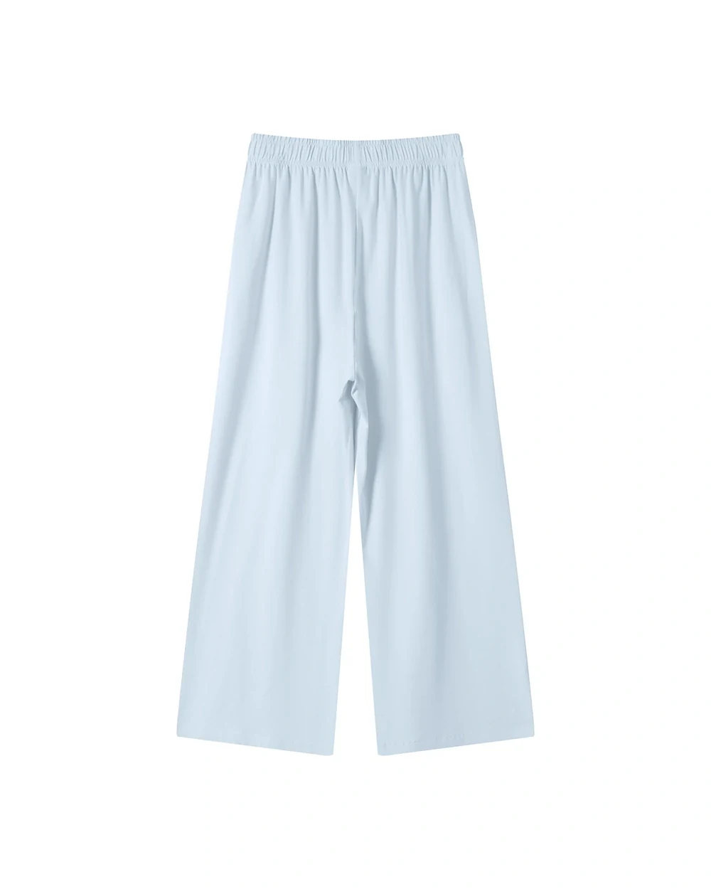 Flow back garment view in Baby Blue