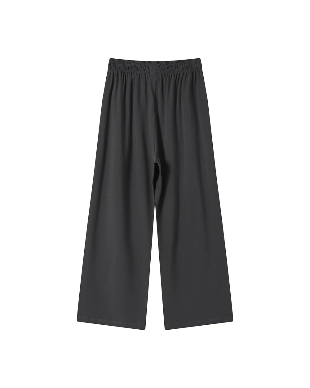 Flow back garment view in Charcoal Grey