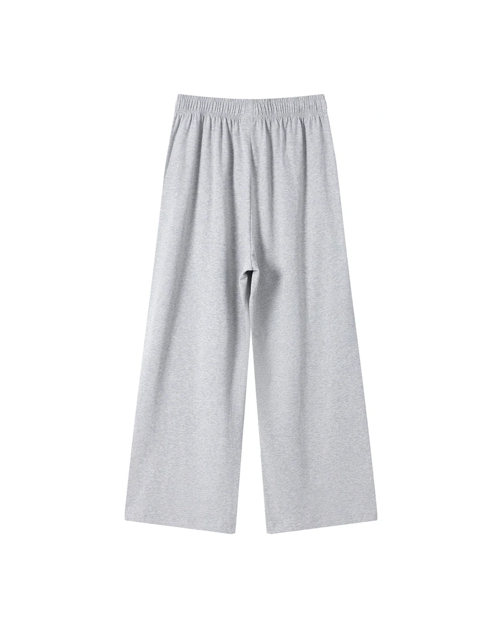 Flow back garment view in Heather Grey