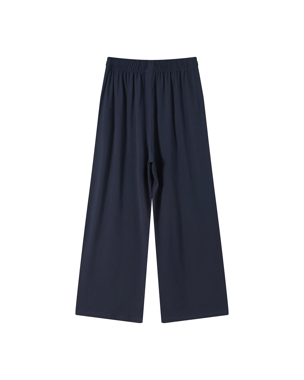 Flow back garment view in Miu Blue