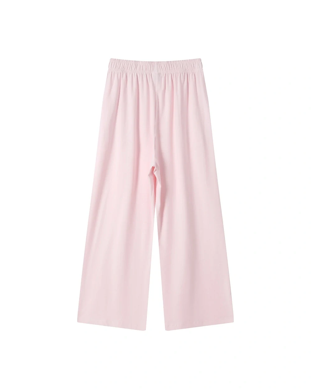 Flow back garment view in Pink