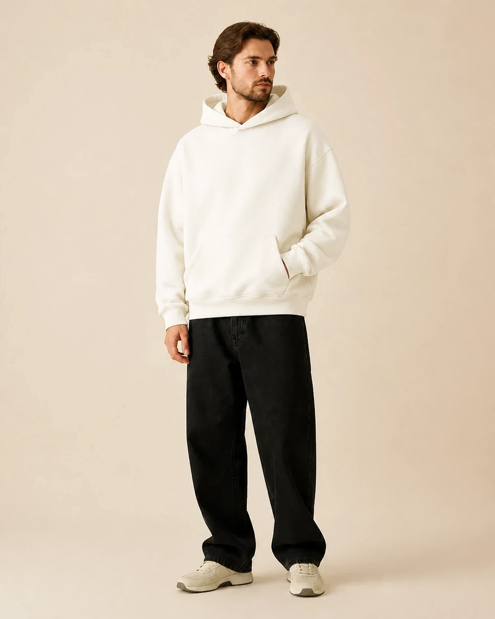 Forge shown in a full-length front model view in White