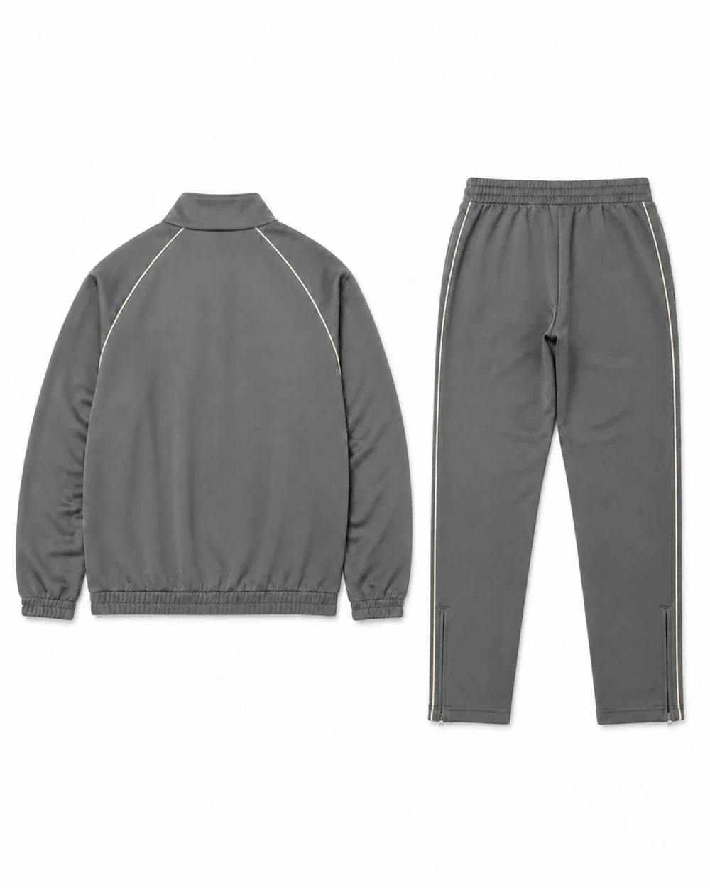 Vector back garment view in Steel Grey