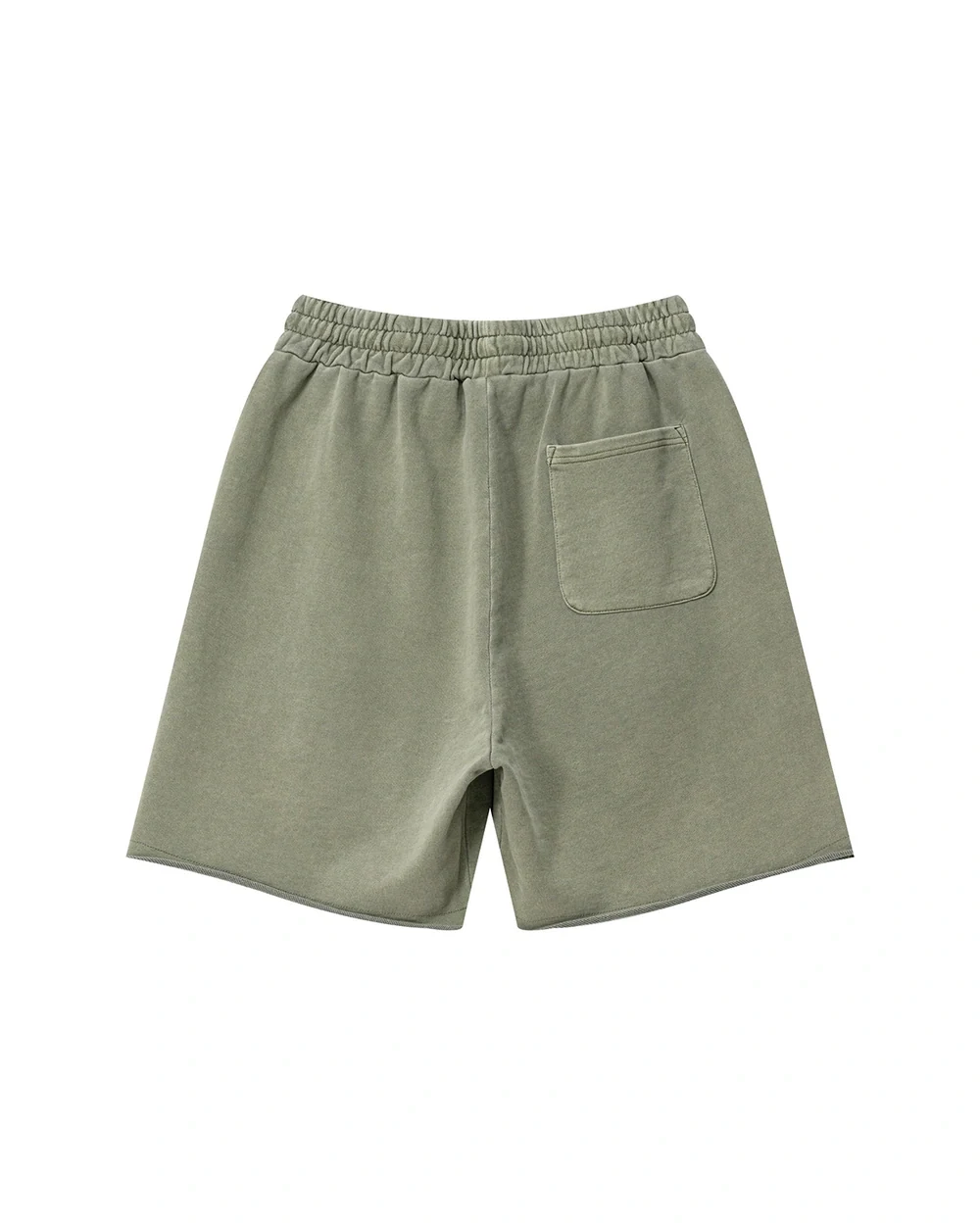 Rawline Shorts back garment view in Grey Green