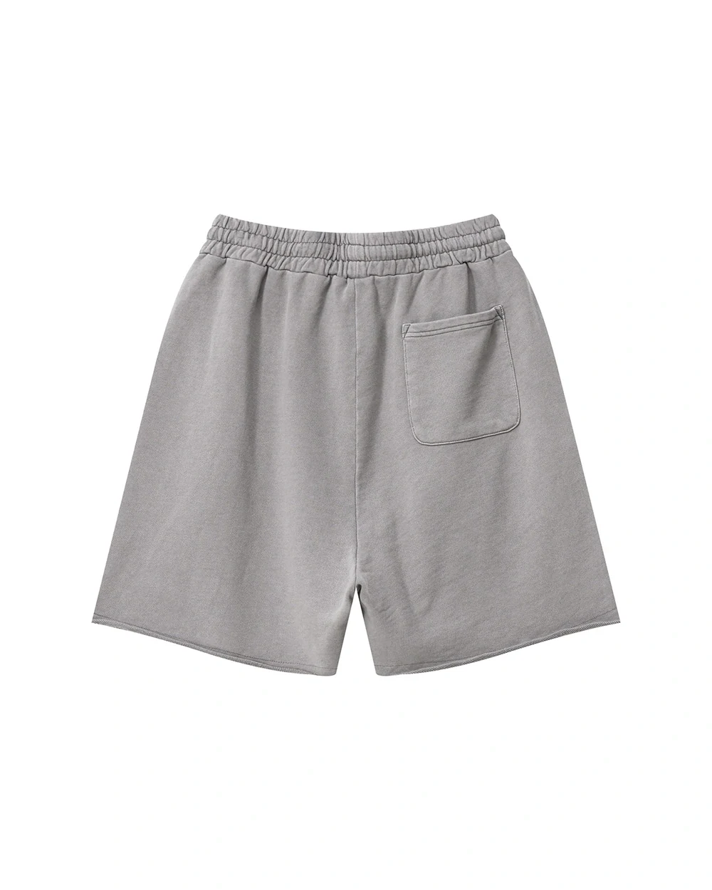 Rawline Shorts back garment view in Medium Grey