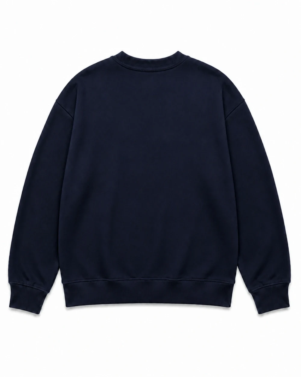 Ease back garment view in French Navy