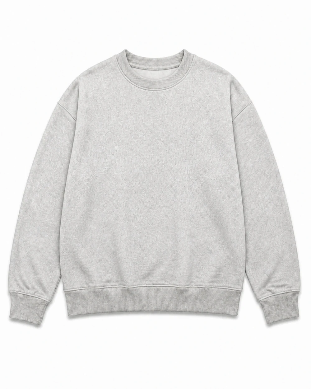 Ease front garment view in Heather Grey