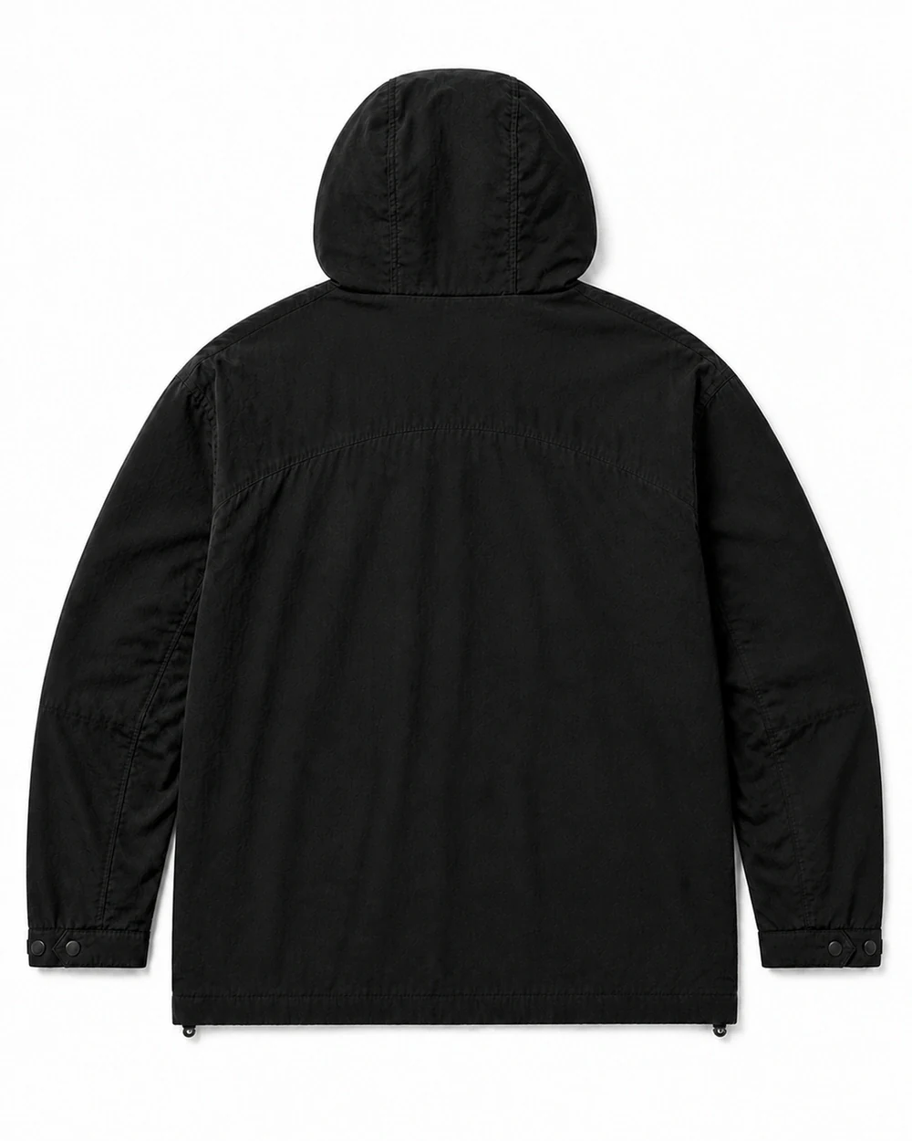 Roam Shell back garment view in Black