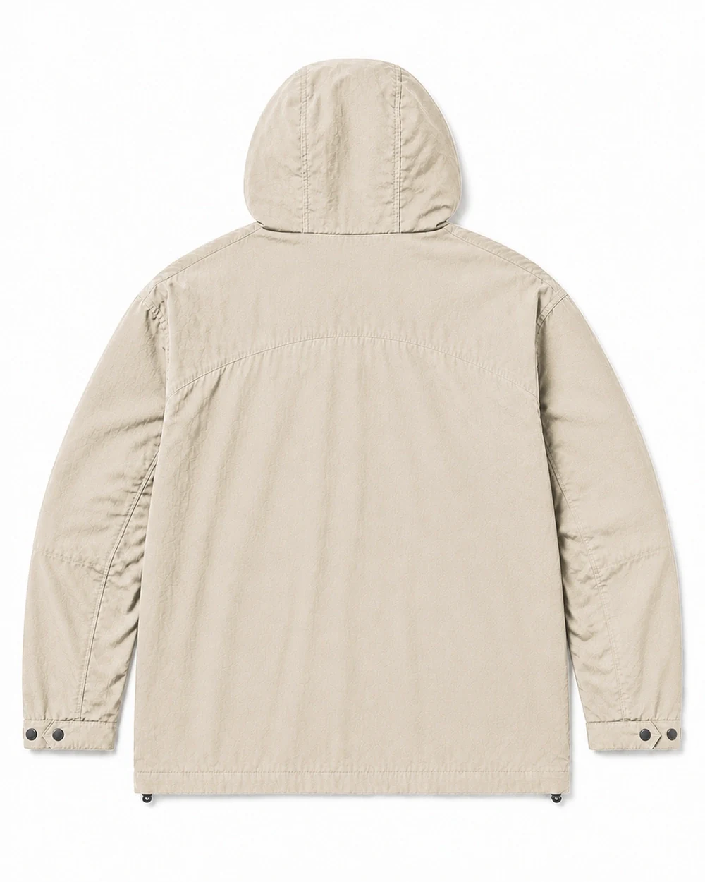 Roam Shell back garment view in Light Sand