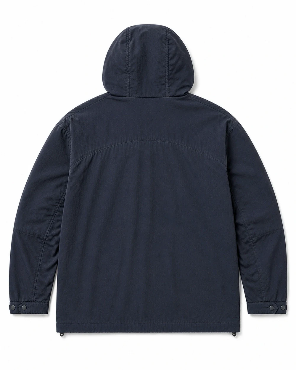 Roam Shell back garment view in Slate Navy