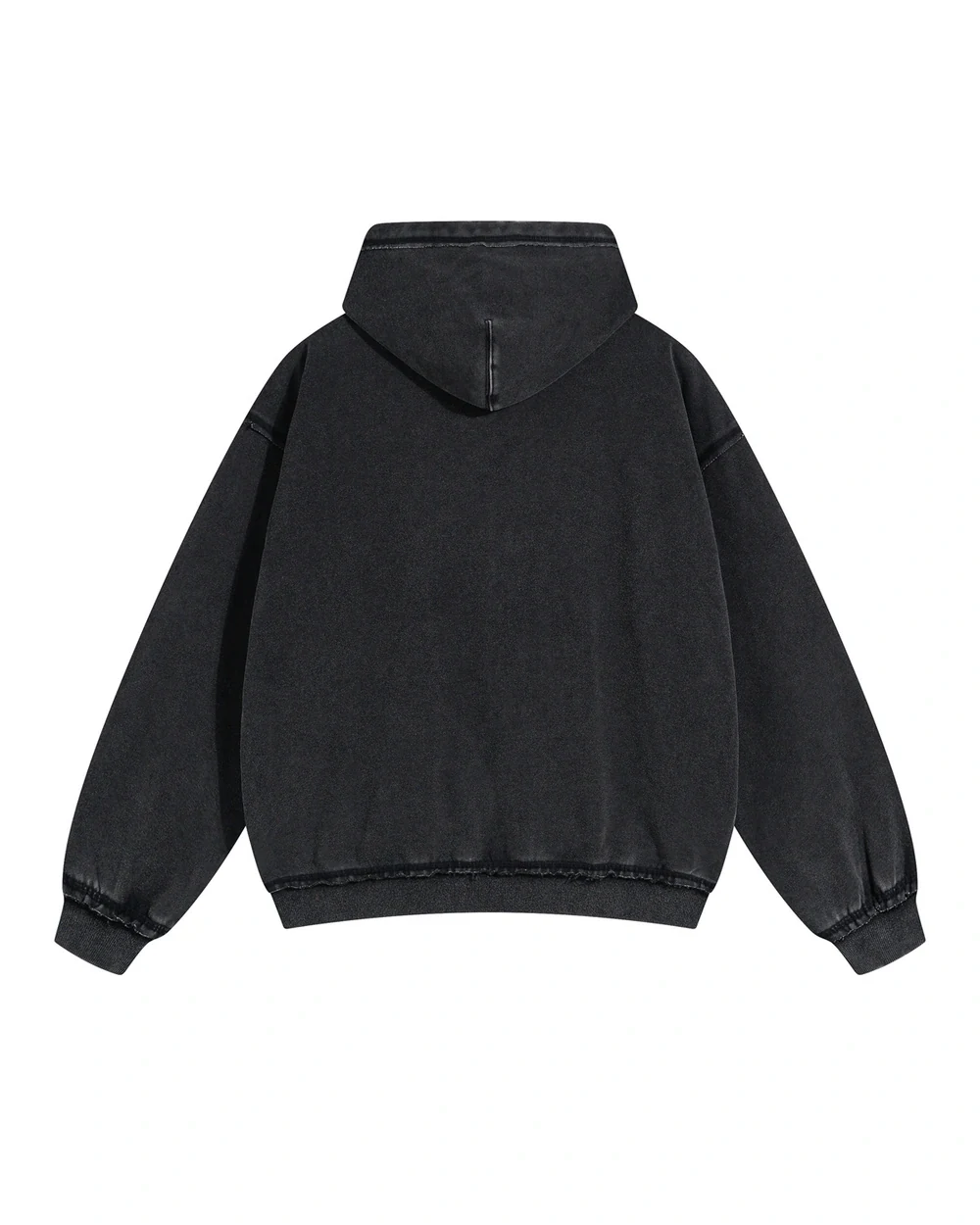 Riven back garment view in Vintage Black