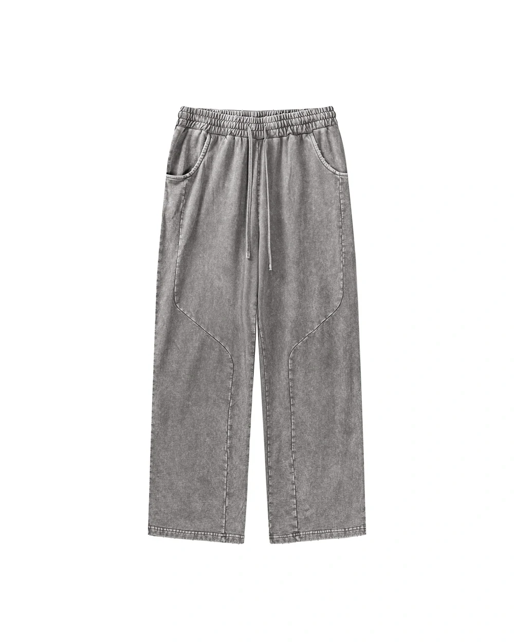 Archive Straight front garment view in Mid Grey